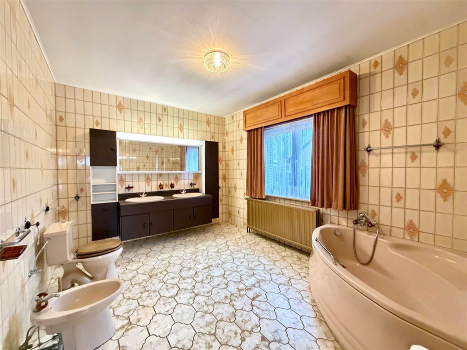 Zeer ruime villa (483 m²) op 16a48ca in Dilsen-Stokkem, goed onderhouden en vol potentieel om te transformeren tot uw hedendaagse droomwoning.