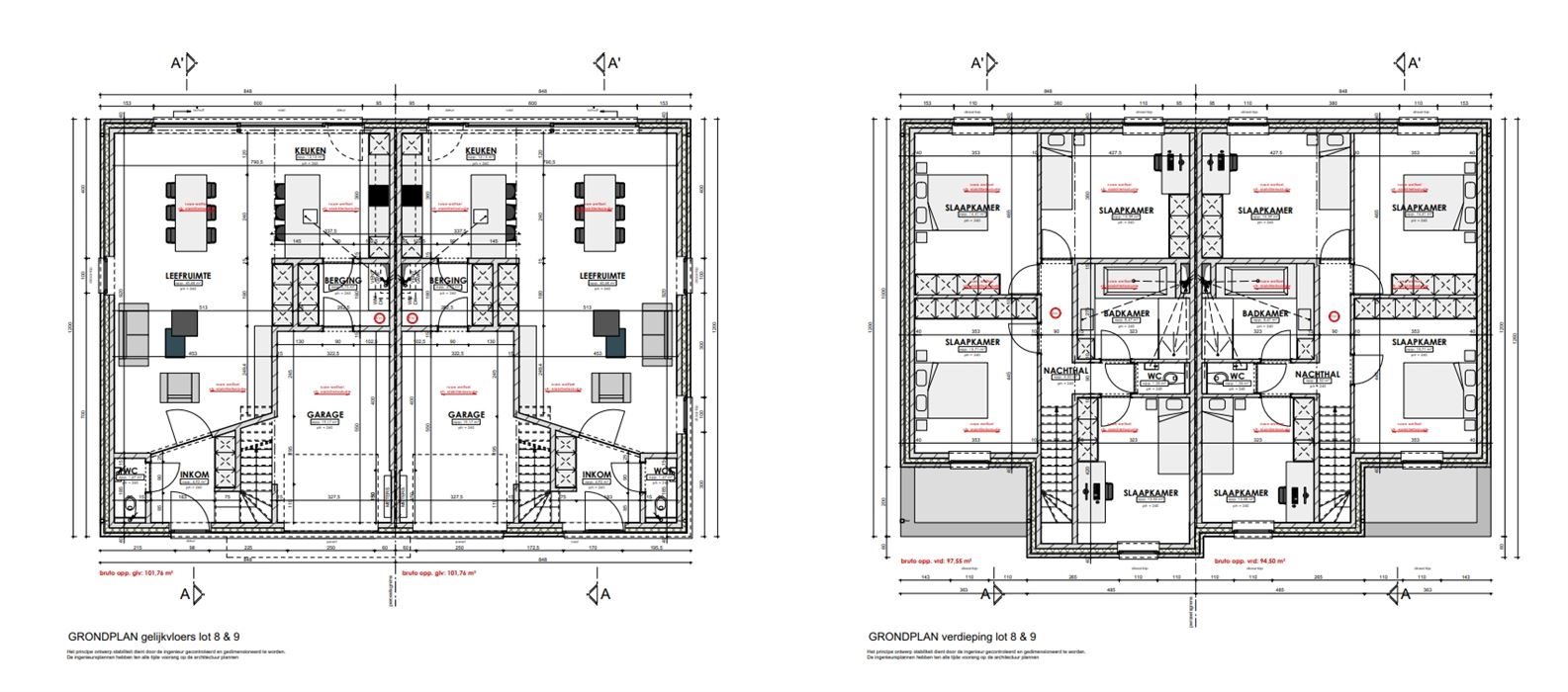 Nieuwbouwwoning met 3 slaapkamers