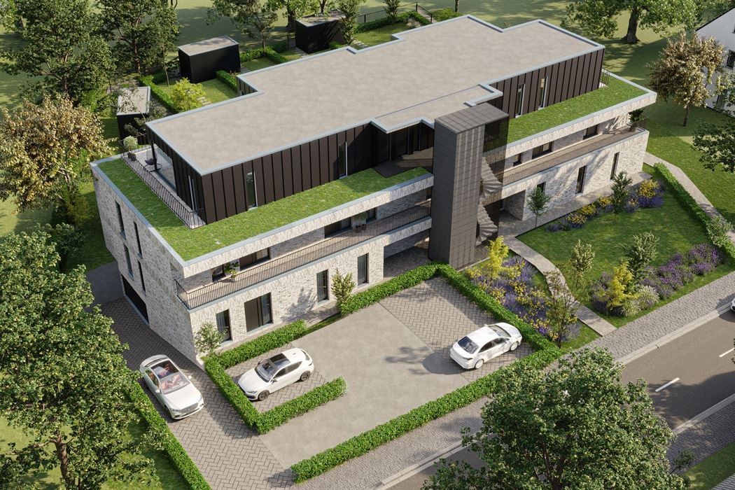 Gelijkvloers nieuwbouwappartement met tuin