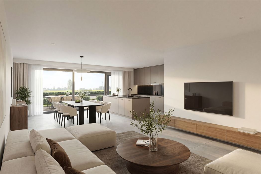Ruim duplex nieuwbouwappartement