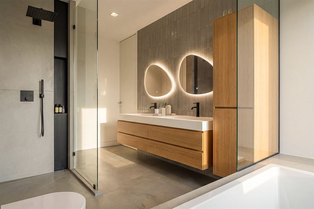 Ruim duplex nieuwbouwappartement