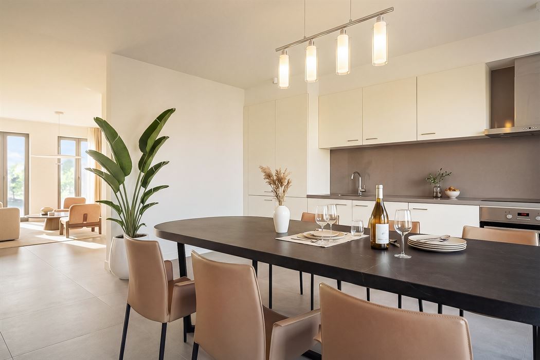 Ruim duplex nieuwbouwappartement