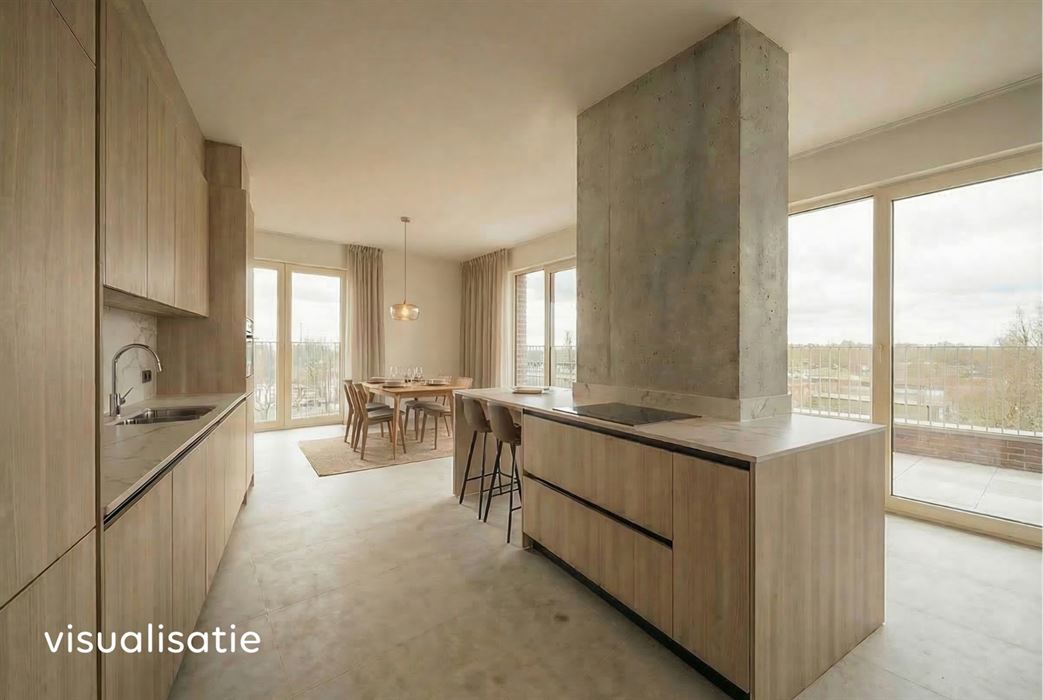 Penthouse met prachtig uitzicht