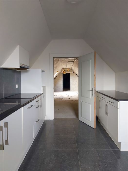 Ruime triplex met studio te koop in Opgrimbie!