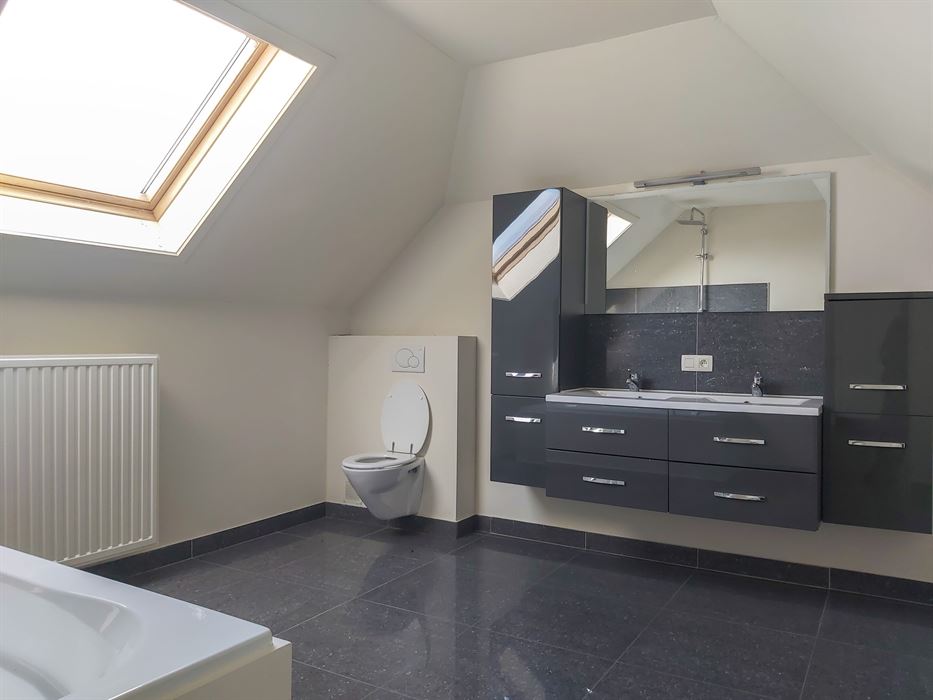 Ruime triplex met studio te koop in Opgrimbie!