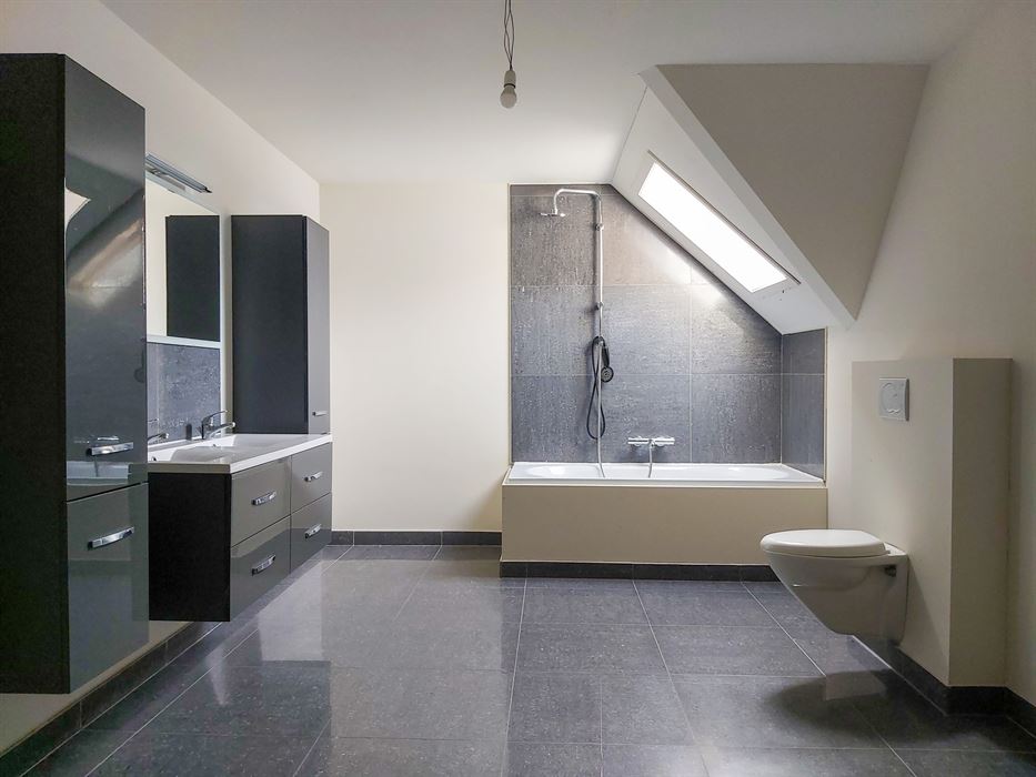 Ruime triplex met studio te koop in Opgrimbie!