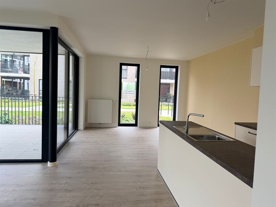 Gelijkvloers appartement met 3 slaapkamers