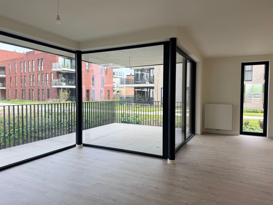 Gelijkvloers appartement met 3 slaapkamers