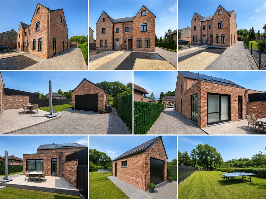 Stijlvolle halfopen pastorijwoning met praktijkruimte, 4 slaapkamers, garage en zonnige tuin op bijna 10 are