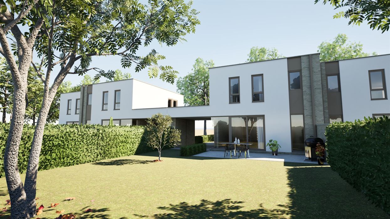 Nieuwbouwwoning met ruime tuin