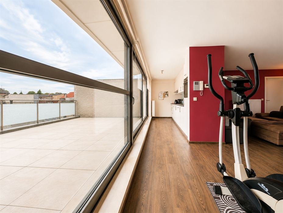 Ruim duplexappartement van 121 m² met 2 terrassen in Riemst