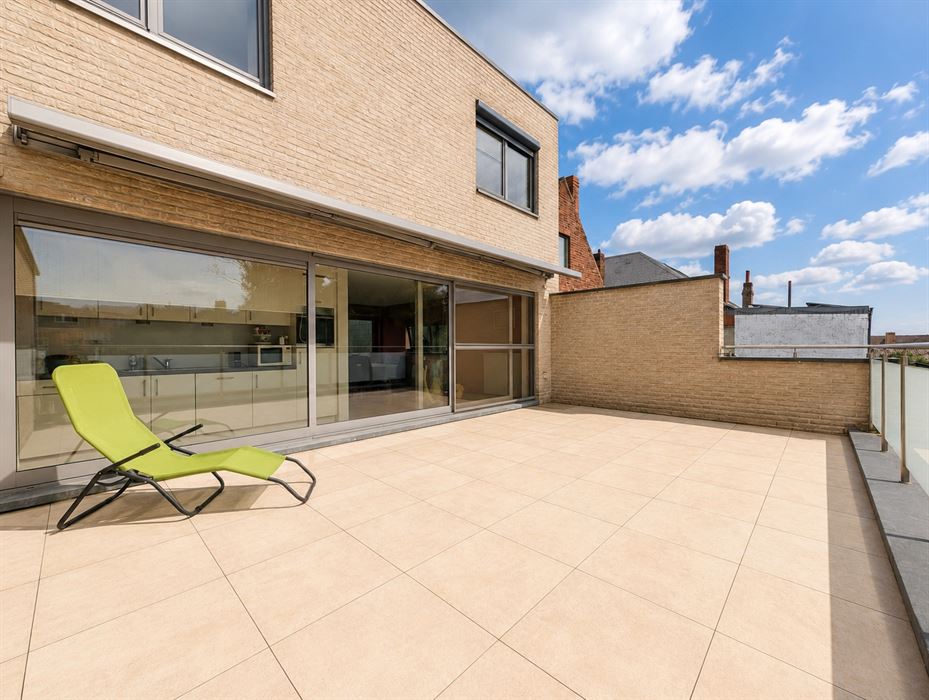 Ruim duplexappartement van 121 m² met 2 terrassen in Riemst