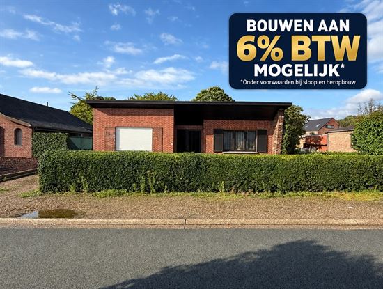 Gunstig perceel bouwgrond om te bouwen aan 6% btw!