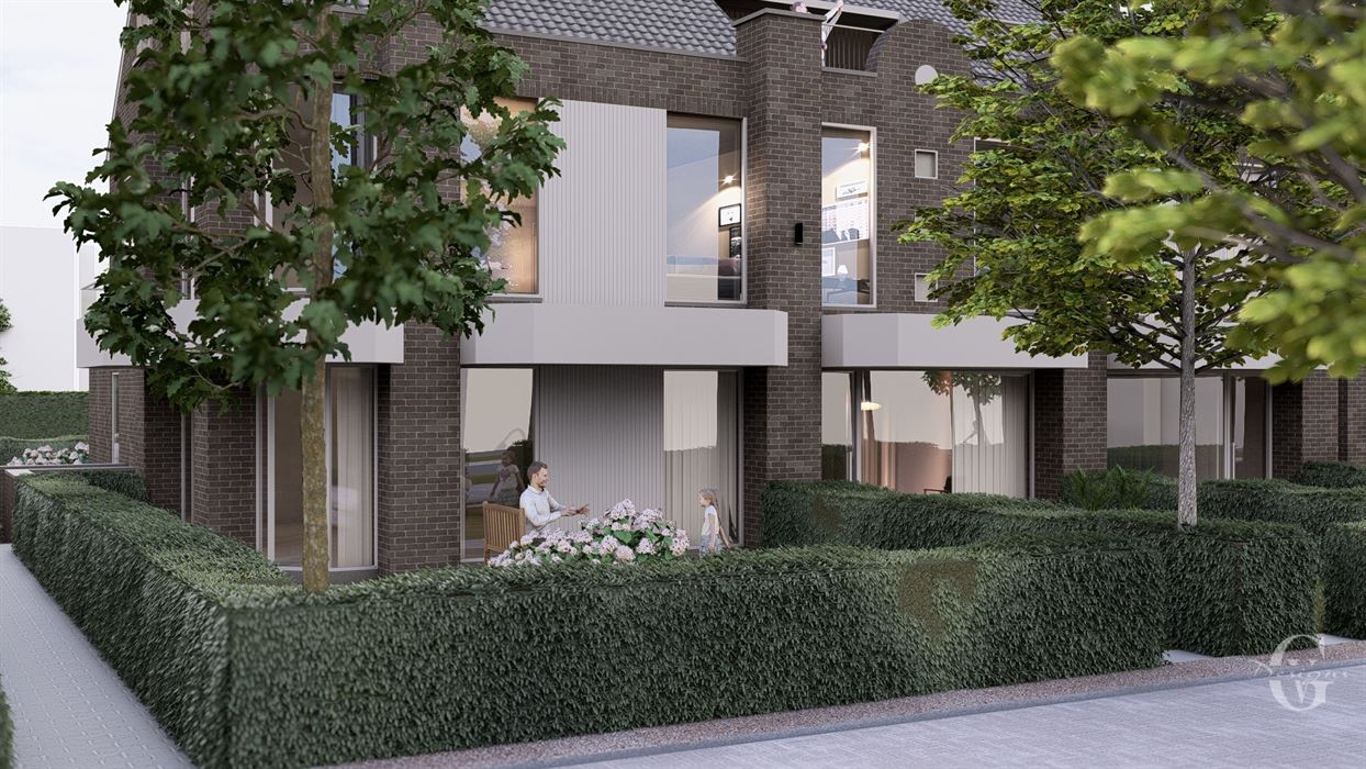 Appartement met 2 slaapkamers en terras