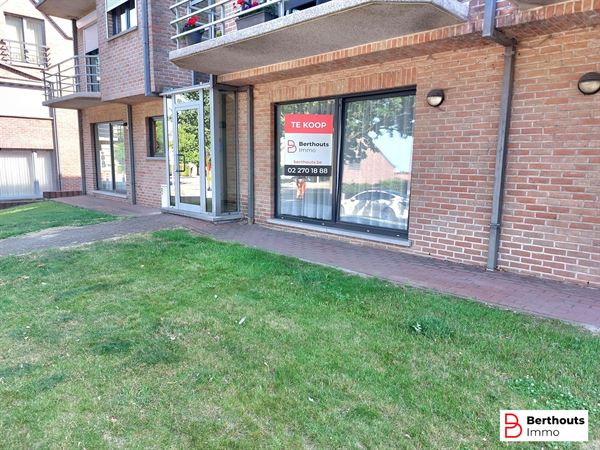 Gelijkvloersappartement met 2 slaapkamers