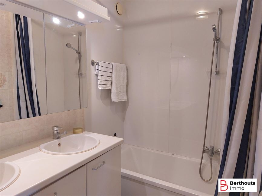 Gelijkvloersappartement met 2 slaapkamers