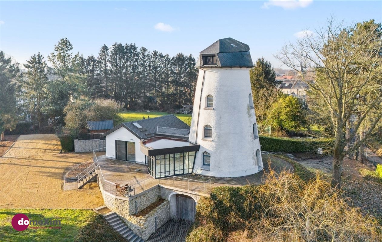 De Oude Korenmolen van Veltem, een unieke villa op een perceel van 47 are