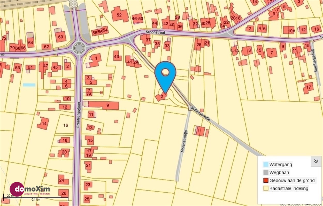 De Oude Korenmolen van Veltem, een unieke villa op een perceel van 47 are