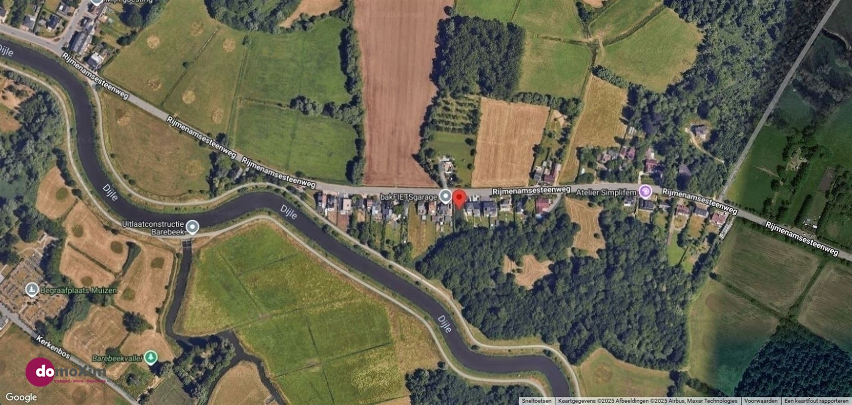 Building plot with permit for an exclusive circular villa near the Dijle Muizen