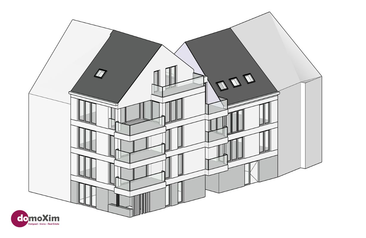 Licensed new construction project in downtown Diest!