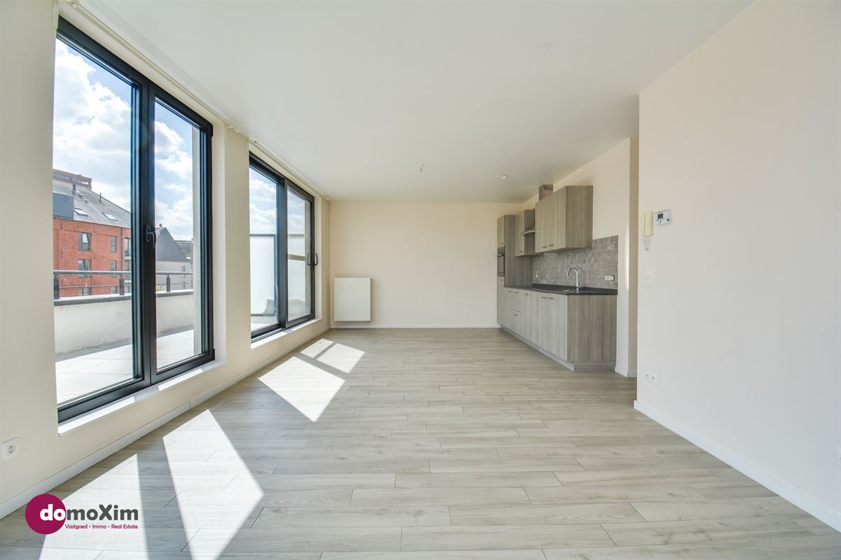 Appartement lumineux avec 2 chambres et une grande terrasse au cœur de Boortmeerbeek