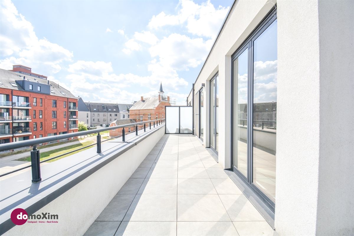 Bright apartment with 2 bedrooms and large terrace in the heart of Boortmeerbeek