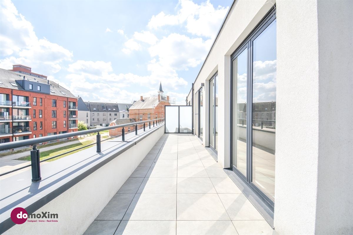 Appartement lumineux avec 2 chambres et une grande terrasse au cœur de Boortmeerbeek