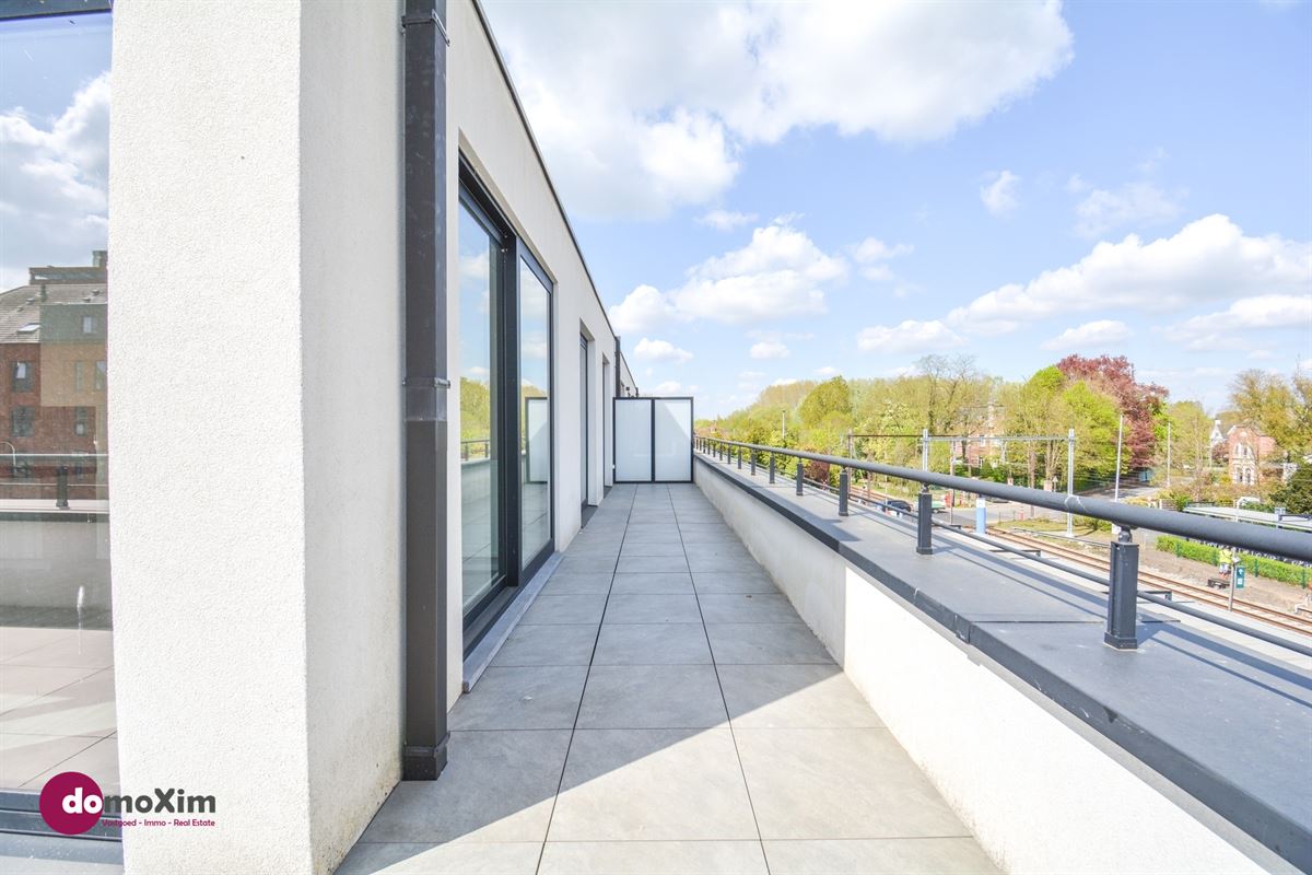 Bright apartment with 2 bedrooms and large terrace in the heart of Boortmeerbeek