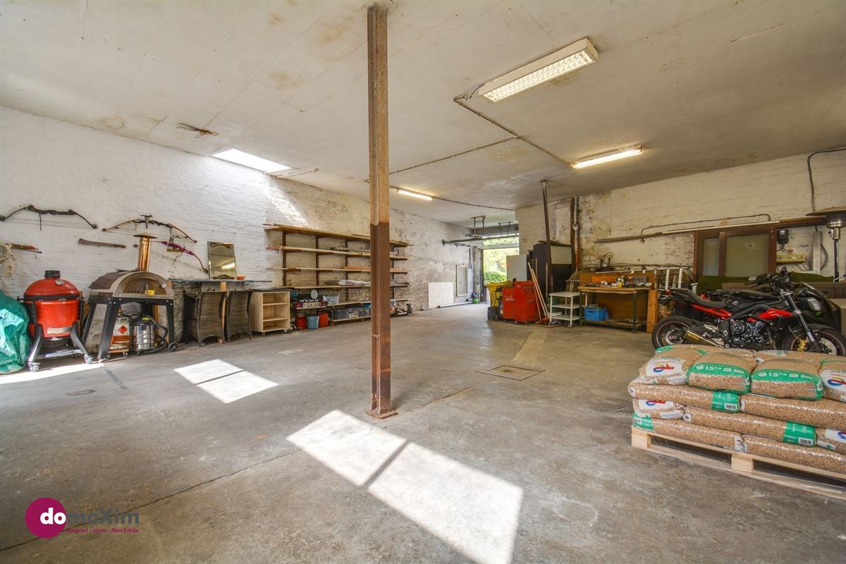 Charmante woning met ruim atelier nabij de vaart in Boortmeerbeek