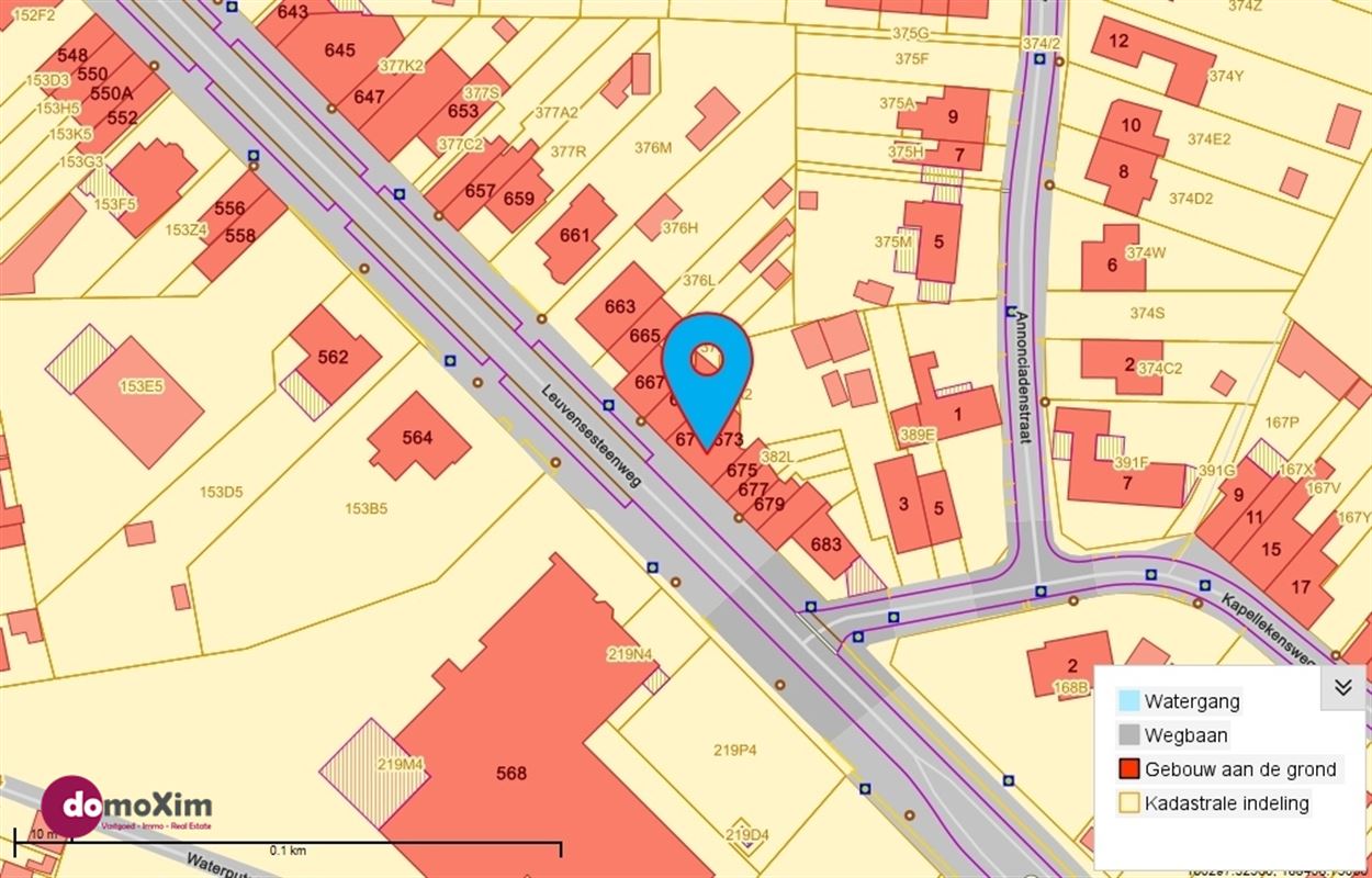 Woning voor gemengd gebruik / opbrengsteigendom nabij het centrum van Muizen