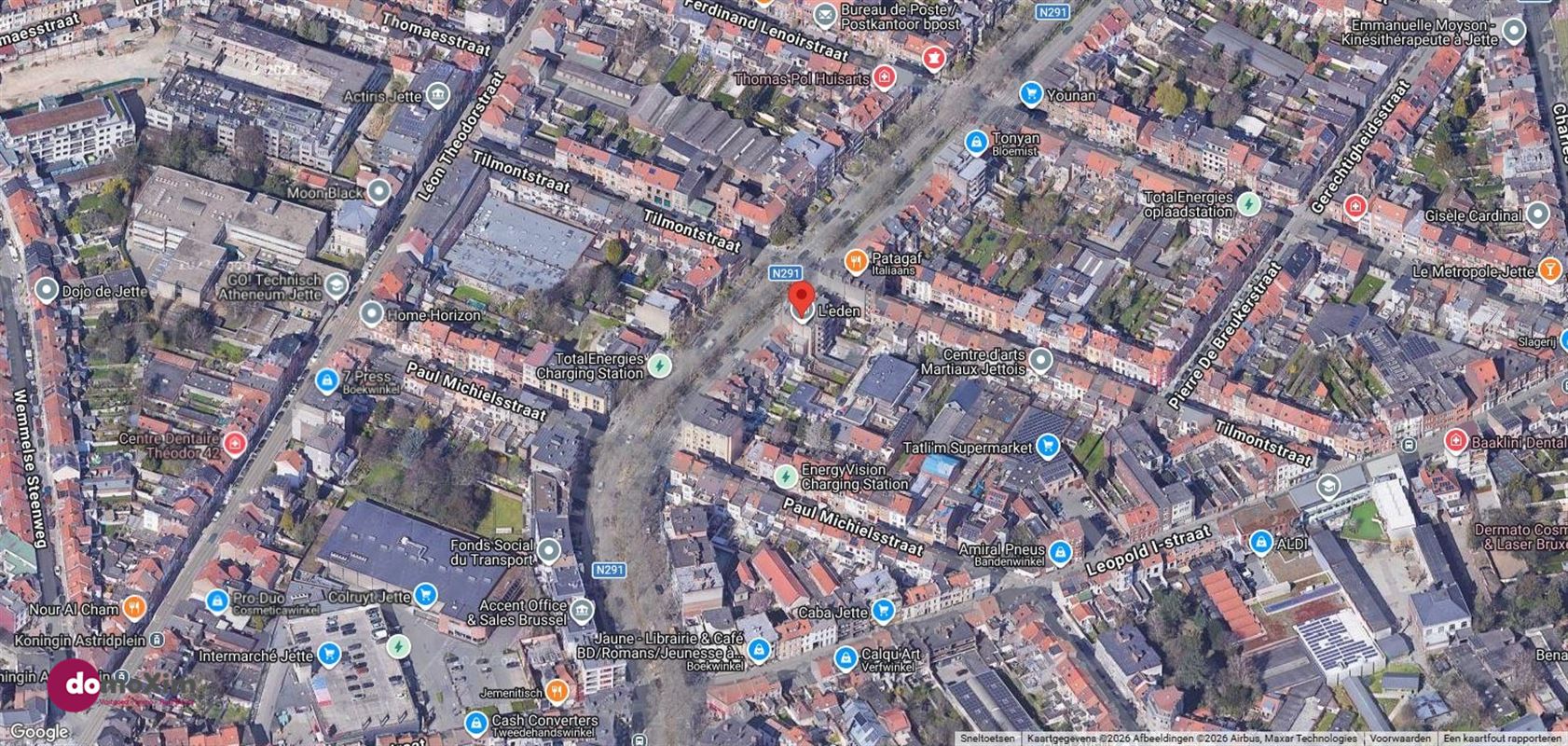 Ruim 3-slaapkamerappartement met parking op toplocatie vlak bij Brussel
