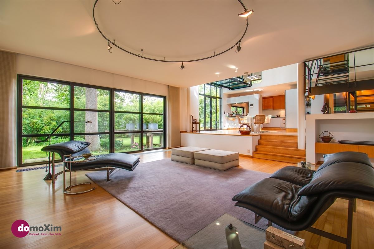 Architecturale parel in de Lievekensbossen in Schiplaken