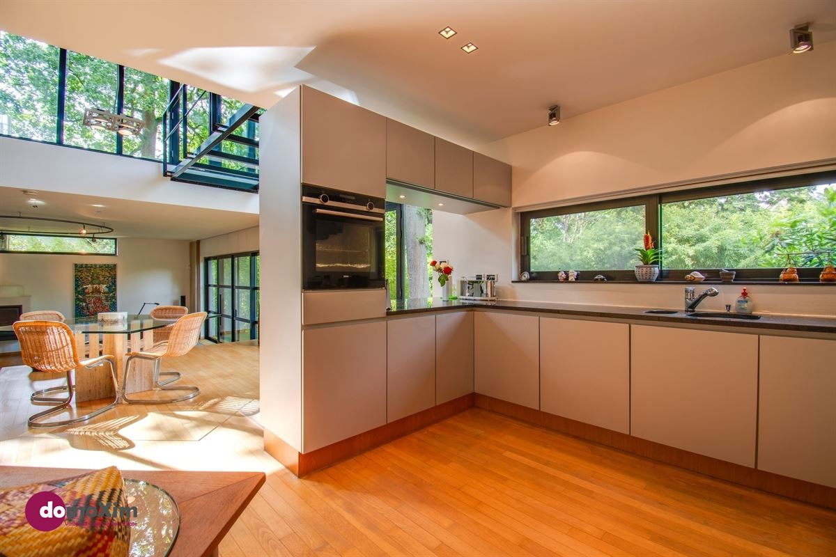 Architecturale parel in de Lievekensbossen in Schiplaken