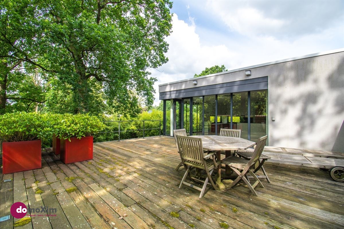 Architecturale parel in de Lievekensbossen in Schiplaken