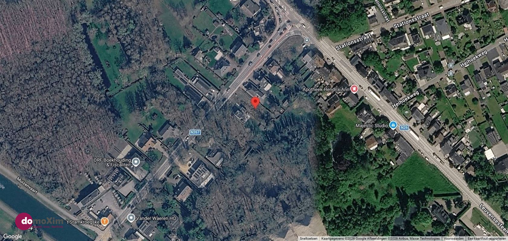 Beautiful plot of land for open-style development near the Blosodomein Hofstade