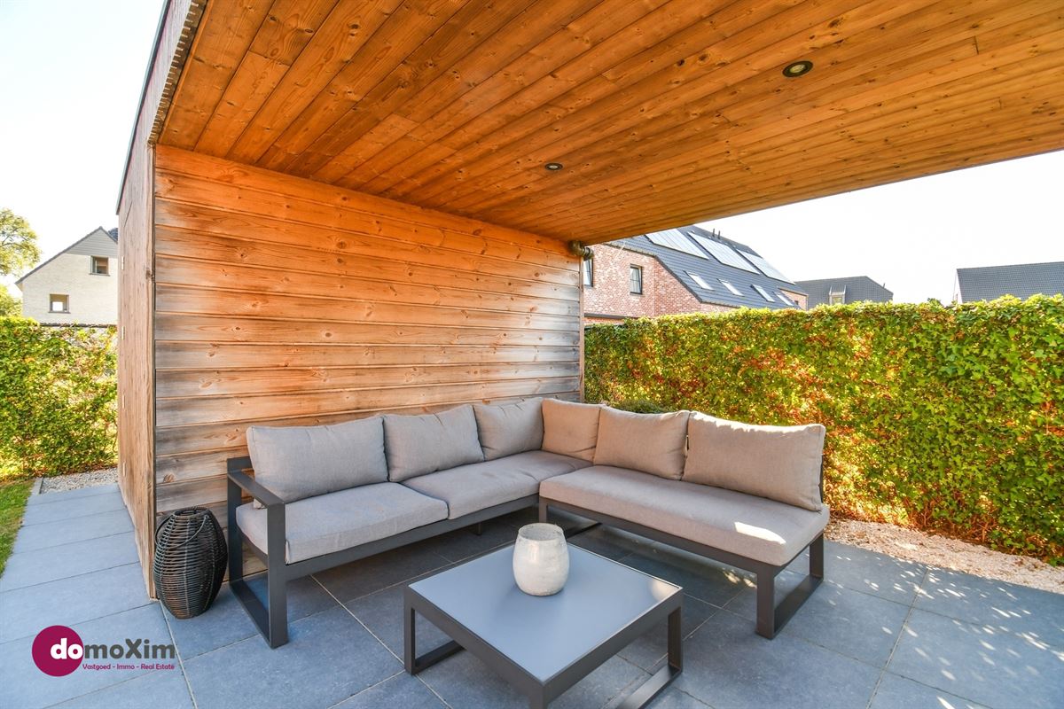 Kwalitatieve, energiezuinige gezinswoning met zonnige tuin in Boortmeerbeek
