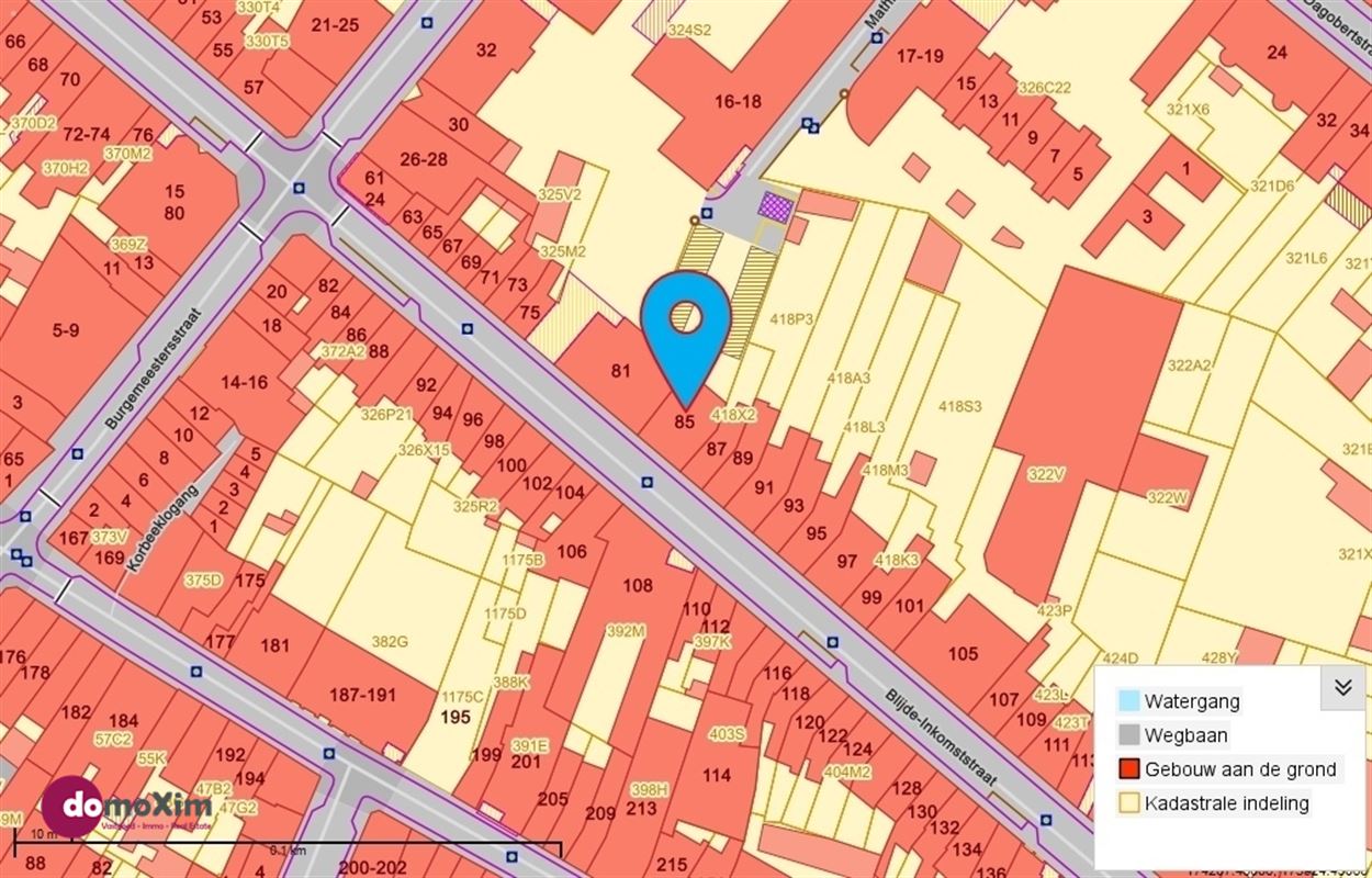 Appartement met één slaapkamer nabij het centrum van Leuven
