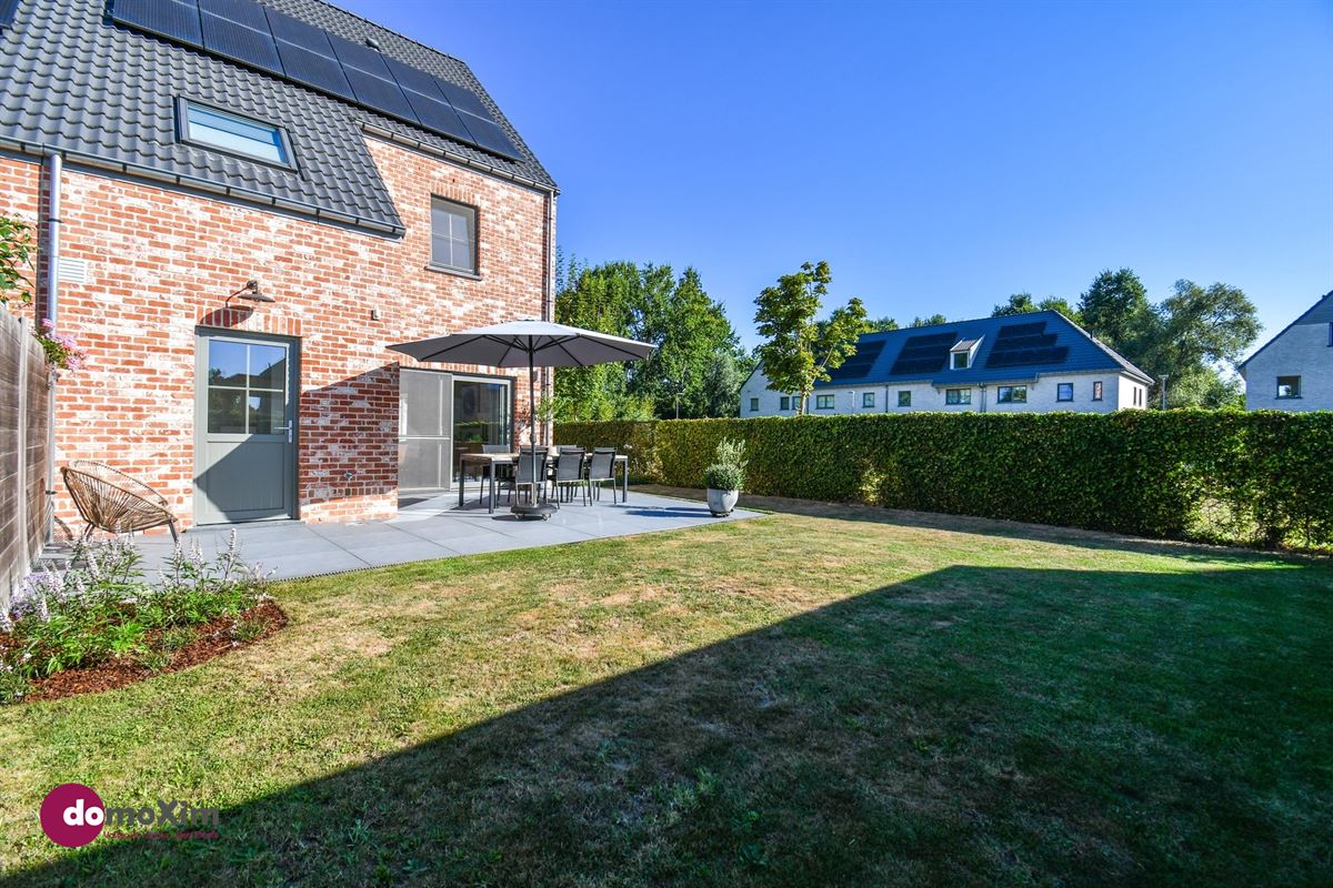 Kwalitatieve, energiezuinige gezinswoning met zonnige tuin in Boortmeerbeek