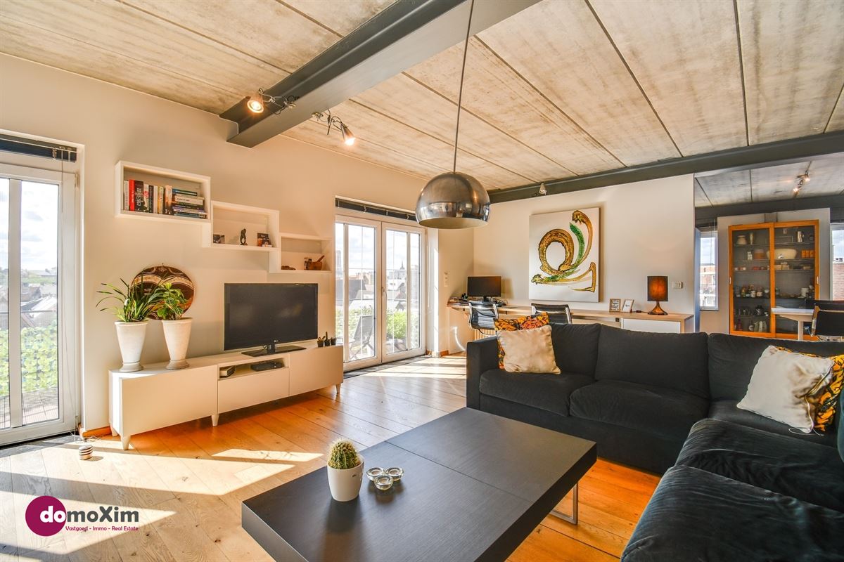 Bright 2-bedroom loft with terrace in Mechelen