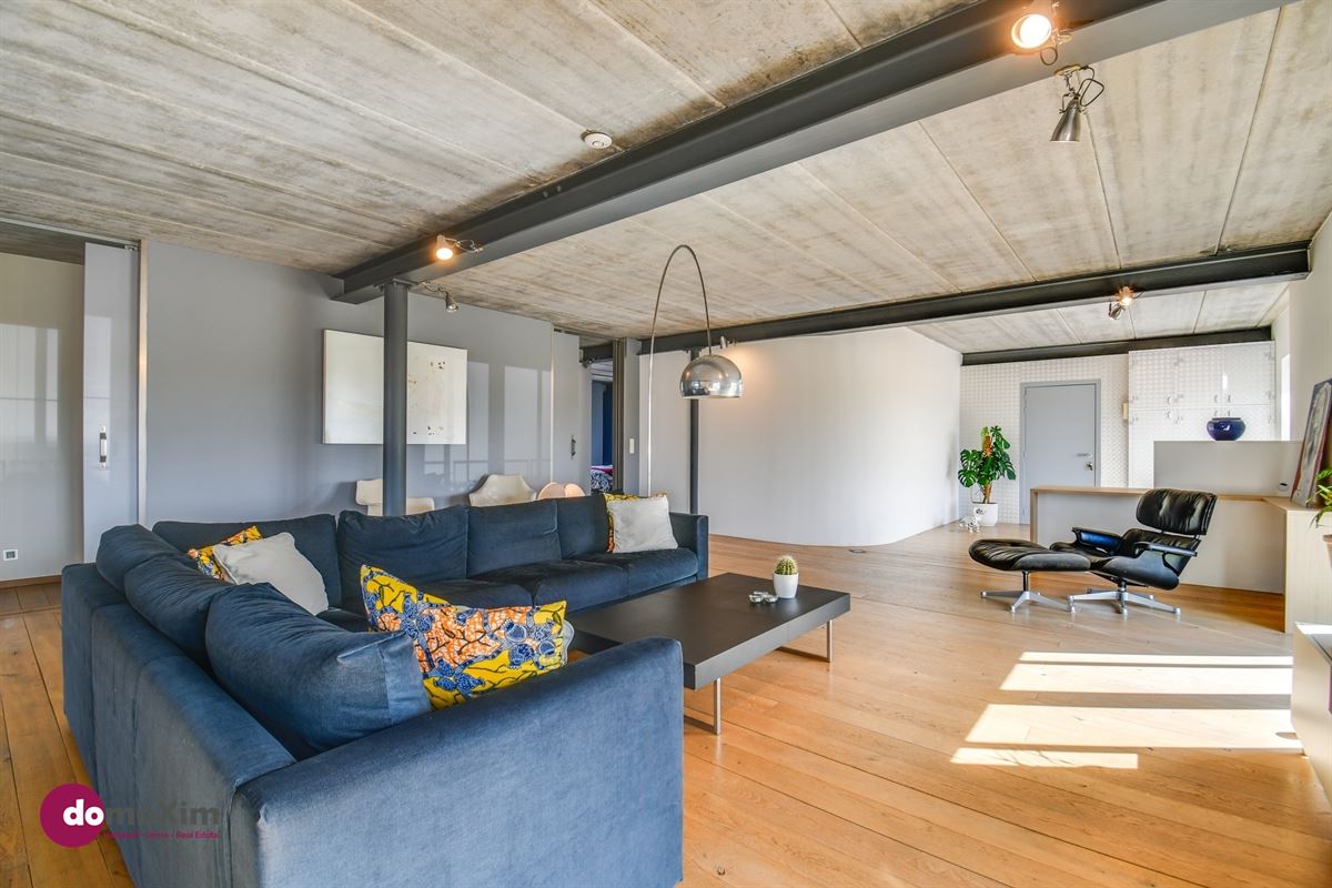 Bright 2-bedroom loft with terrace in Mechelen