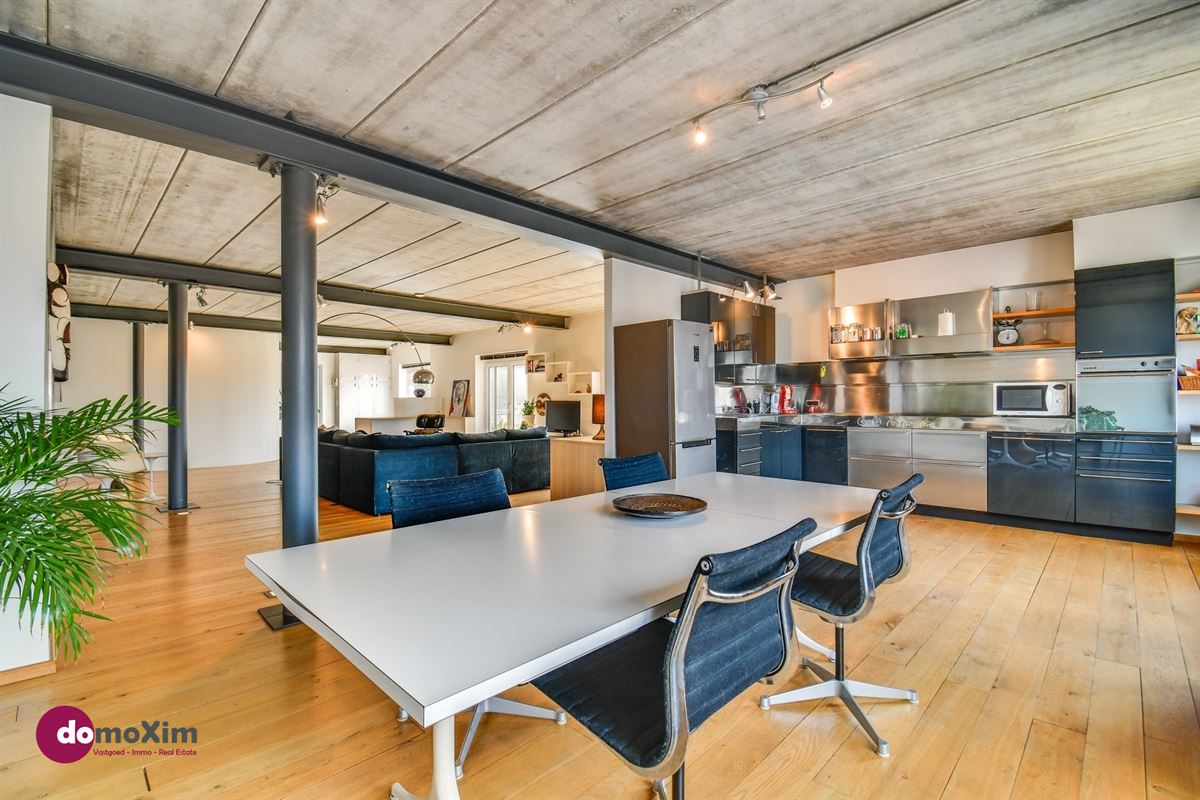 Bright 2-bedroom loft with terrace in Mechelen
