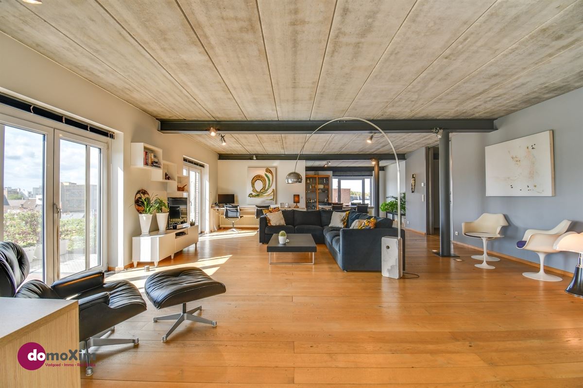 Bright 2-bedroom loft with terrace in Mechelen