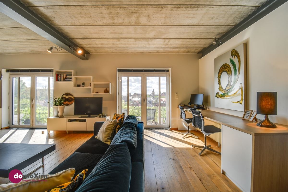 Bright 2-bedroom loft with terrace in Mechelen