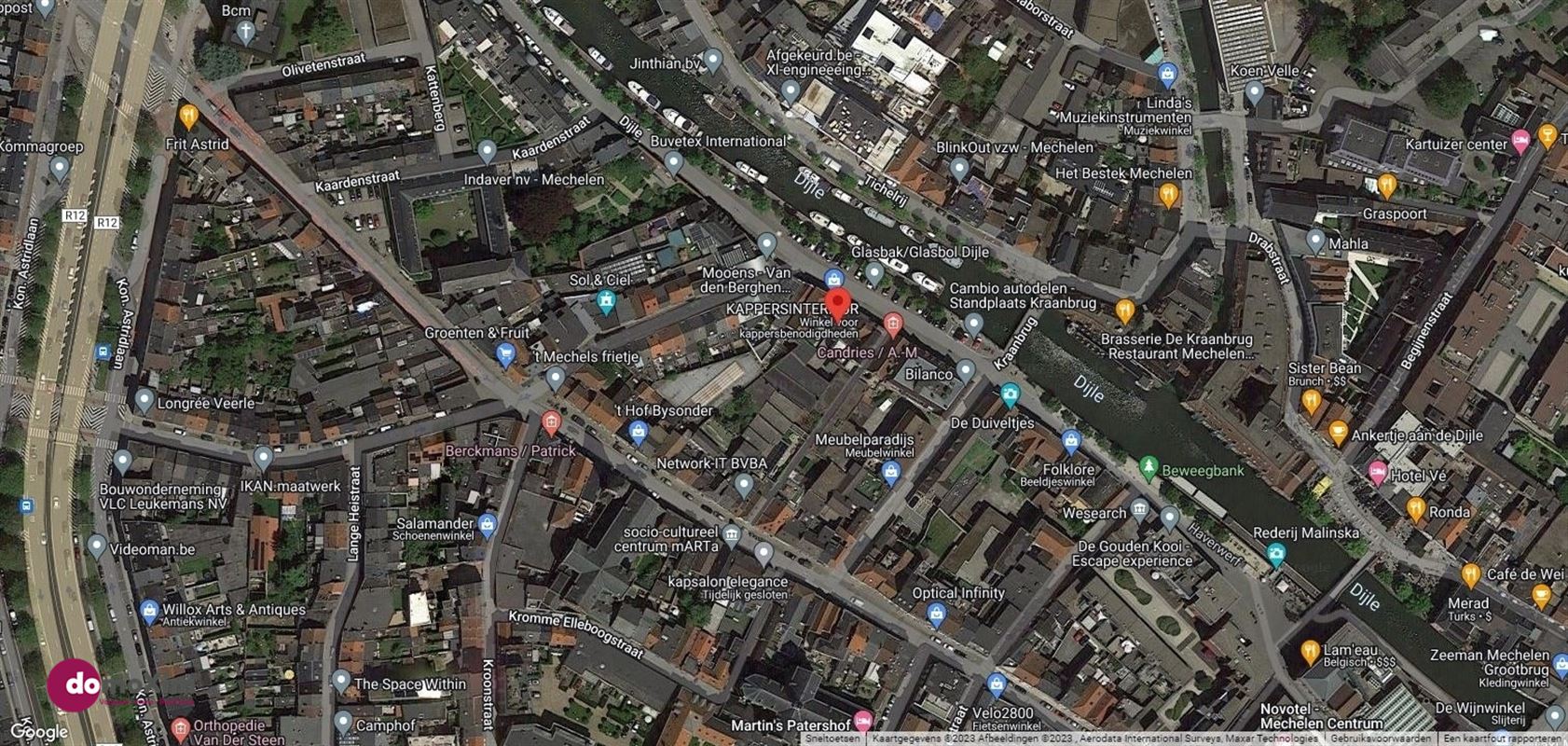 Prachtige bel-etage woning aan de Dijle in Mechelen