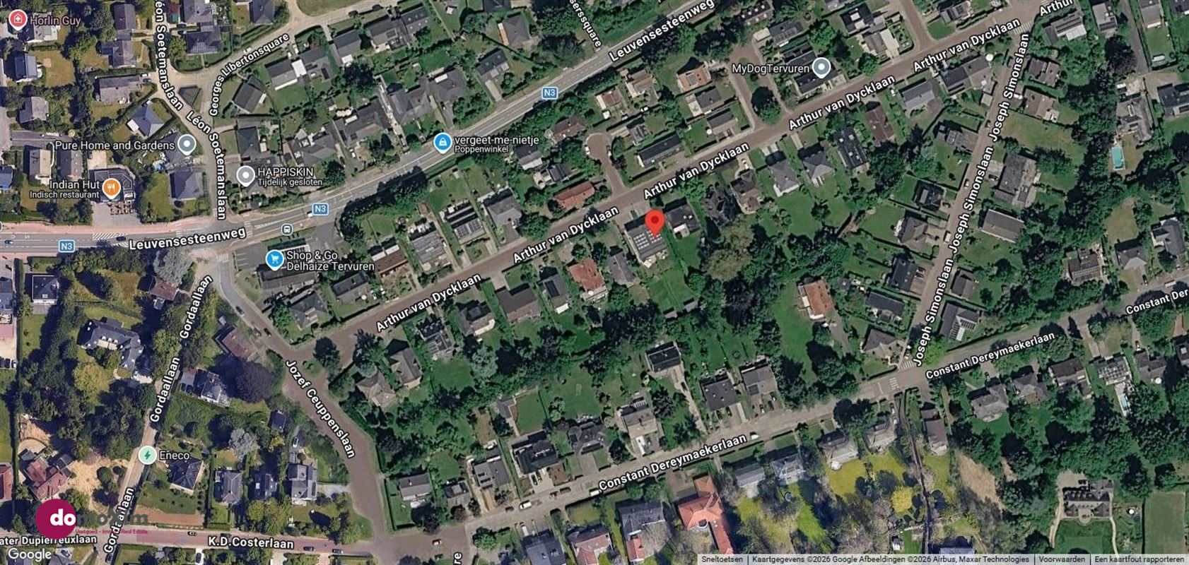 Modern 2-bedroom home with a spacious yard located in a residential neighborhood in Tervuren