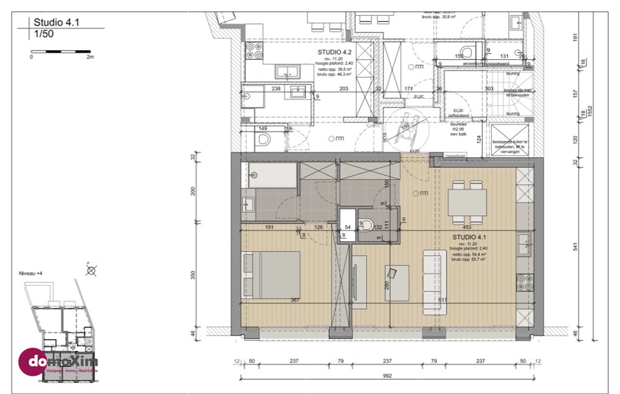 One-bedroom apartment near downtown Leuven