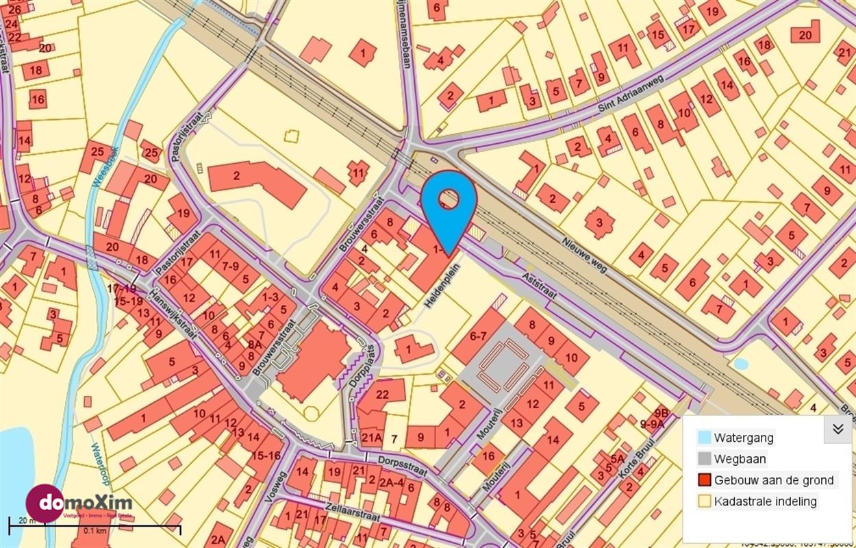 Appartement met 2 slaapkamers & terras in het centrum van Boortmeerbeek