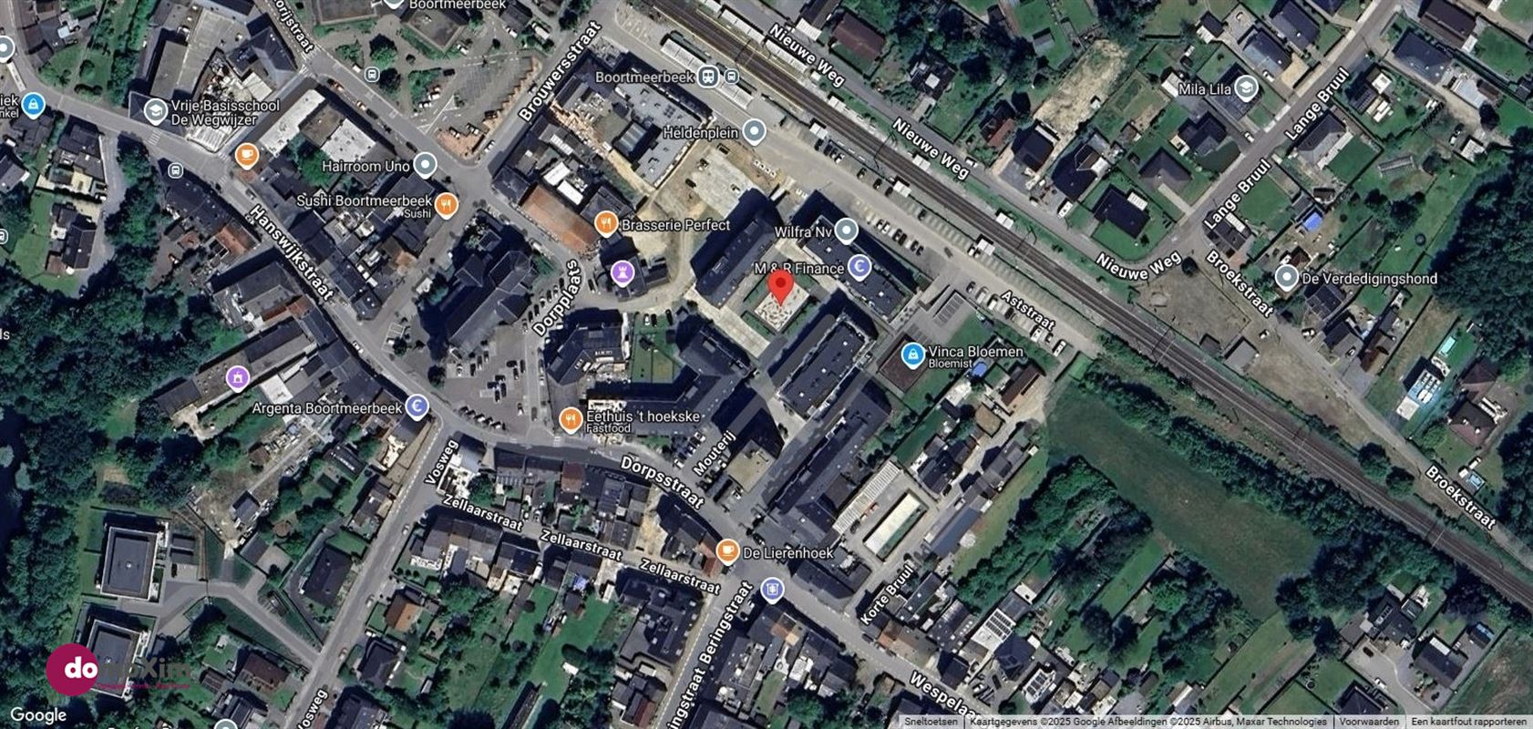 Parking souterrain situé dans le centre de Boortmeerbeek
