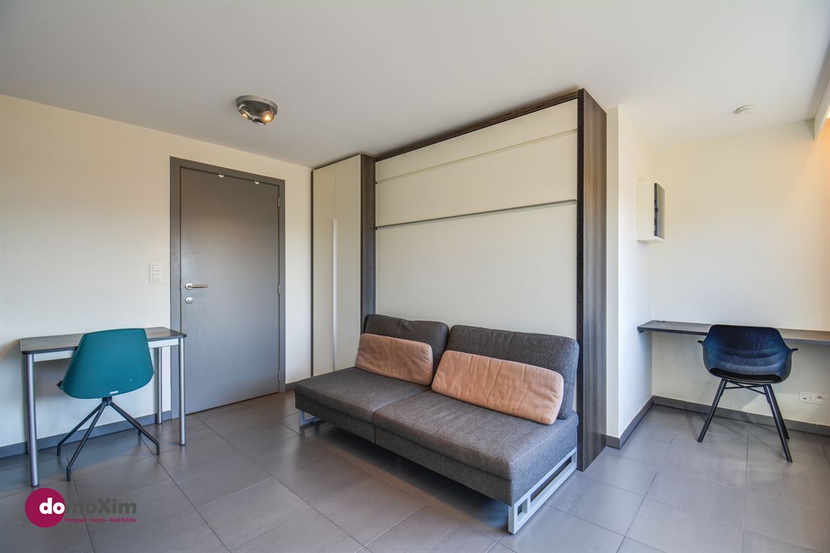 Moderne gemeubelde studio, geschikt voor één persoon, in het centrum van Leuven