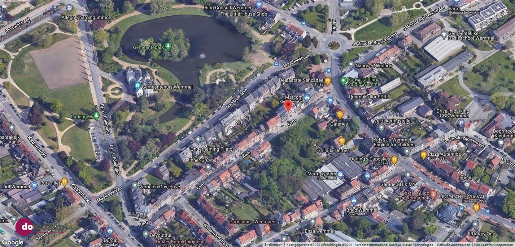 Energy efficient apartment with 3 bedrooms within walking distance of the center of Wemmel